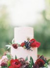 Hermoso pastel de boda - foto de stock
