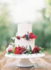 Красиві весільний торт — стокове фото
