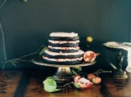 Gâteau de mariage au chocolat — Photo de stock