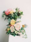 Colorful wedding bouquets — Stock Photo