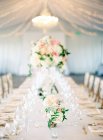 Wedding setting table — Stock Photo