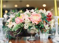 Bellissimo bouquet con peonie — Foto stock