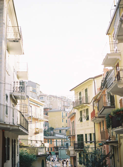 Будинки в Манаролі (Cinque Terre). — стокове фото