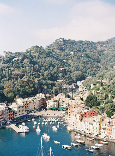 Vue aérienne de Portofino — Photo de stock