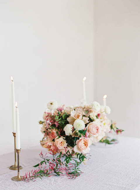 Conception de mariage floral — Photo de stock