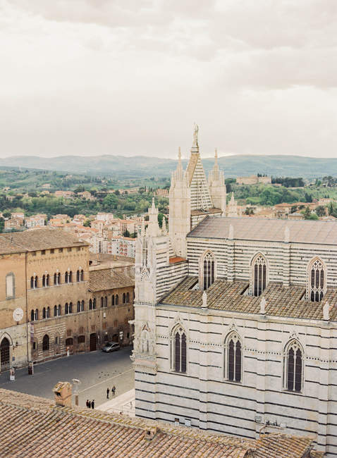 Florenz-Kathedrale bei Tag — Stockfoto
