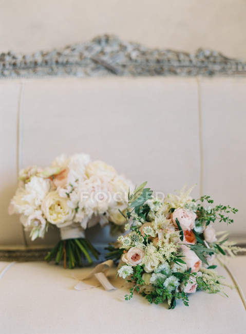 Красиві весільні букети — стокове фото