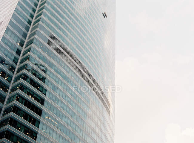 Сучасні хмарочос в Сінгапурі — стокове фото