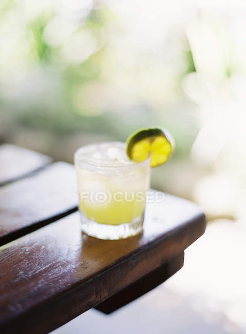 Glas hausgemachte Limonade — Stockfoto
