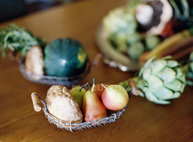 Fruits et légumes frais — Photo de stock