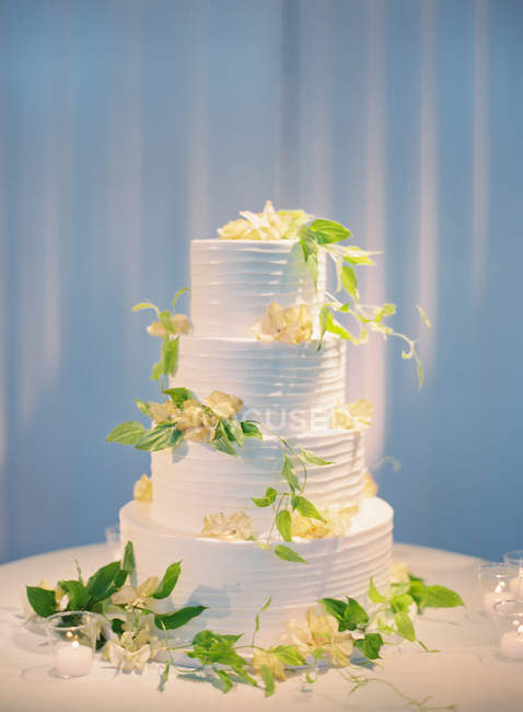 Красиві весільний торт — стокове фото