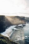 Stunning view of cliffs on seashore — Stock Photo