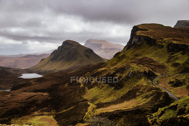 Tempo turbolento sull'Isola di Skye — Foto stock