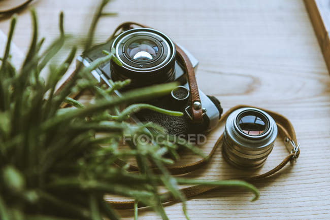 Alte Retro-Kamera — Stockfoto