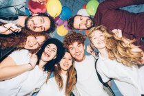 Portrait of group of friends — Stock Photo