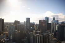 Cityscape of skyscrapers, Vancouver — Stock Photo