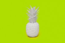 Pineapple painted white — Stock Photo