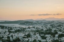 Aerial View of town Bodrum — Stock Photo