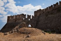 Зеленому Fortress башти — стокове фото