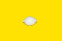 Limone dipinto di bianco — Foto stock