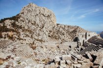 Blick auf das Termessos Amphitheater — Stockfoto