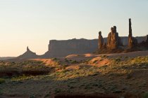 Parque tribal navajo Monument valley — Fotografia de Stock