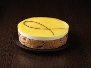 Teller von Cointreau Torte — Stockfoto