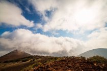 Vista panorámica de Mauna Kea - foto de stock