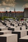 Esculturas de concreto no centro da cidade, Berlim, Alemanha — Fotografia de Stock