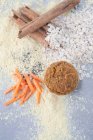 Ingrédients pour muffin végétalien — Photo de stock