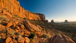 Landschaft des Monument Valley — Stockfoto
