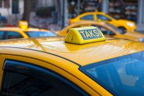 Sinal de táxi turco — Fotografia de Stock