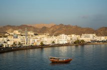 Muscat skyline and waterfront — Stock Photo