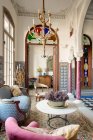 Belle maison de ville style marocain — Photo de stock