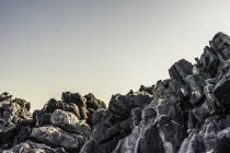 Formación de rocas en Samos - foto de stock
