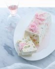 Moroccan terrine with pistachio and Turkish delight — Stock Photo