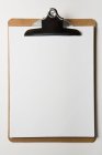 Blank Paper on clipboard — Stock Photo