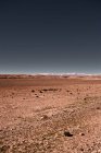 Вид на пустынную сцену — стоковое фото