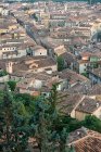 Vista del casco antiguo de Verona - foto de stock