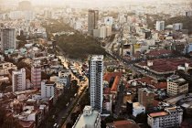 Vista aérea de Ciudad Ho Chi Minh - foto de stock