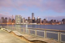 Ciudad de Nueva York skyline - foto de stock