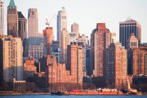 Ciudad de Nueva York skyline - foto de stock