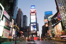 Таймс-сквер в Нью-Йорке — стоковое фото