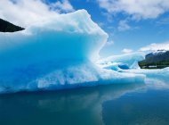 Blick auf den leconte-Gletscher, alaska — Stockfoto