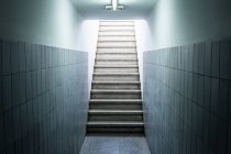 Пустая лестница в здании — стоковое фото