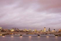 Skyline фінансового району Лондона — стокове фото