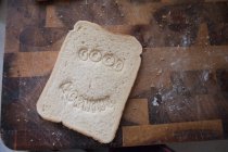 С добрым утром смс на хлеб — стоковое фото