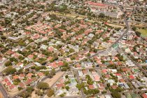 Blick auf die Vorstadt von Kapstadt — Stockfoto