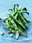 Green beans and peas — Stock Photo