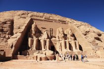 Tempio di Abu Simbel Egitto — Foto stock
